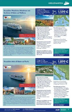 ALDI Nord Reisen Prospekt (ab 01.01.2026) zum Blättern - Seite 27