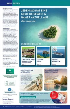 ALDI Nord Reisen Prospekt (ab 01.01.2026) zum Blättern - Seite 2