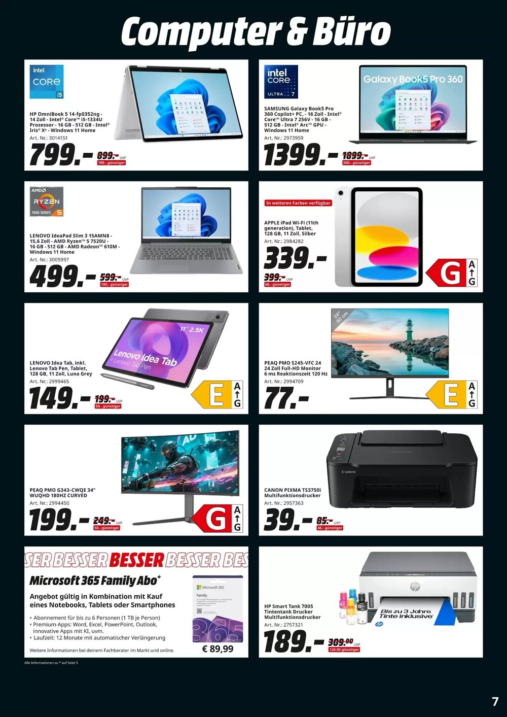 MediaMarkt Prospekt (ab 01.01.2026) zum Blättern - Seite 7