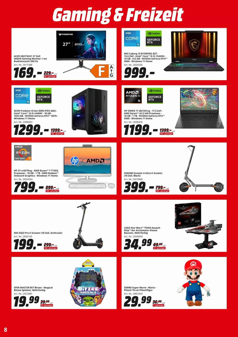 MediaMarkt Prospekt (ab 01.01.2026) zum Blättern - Seite 8