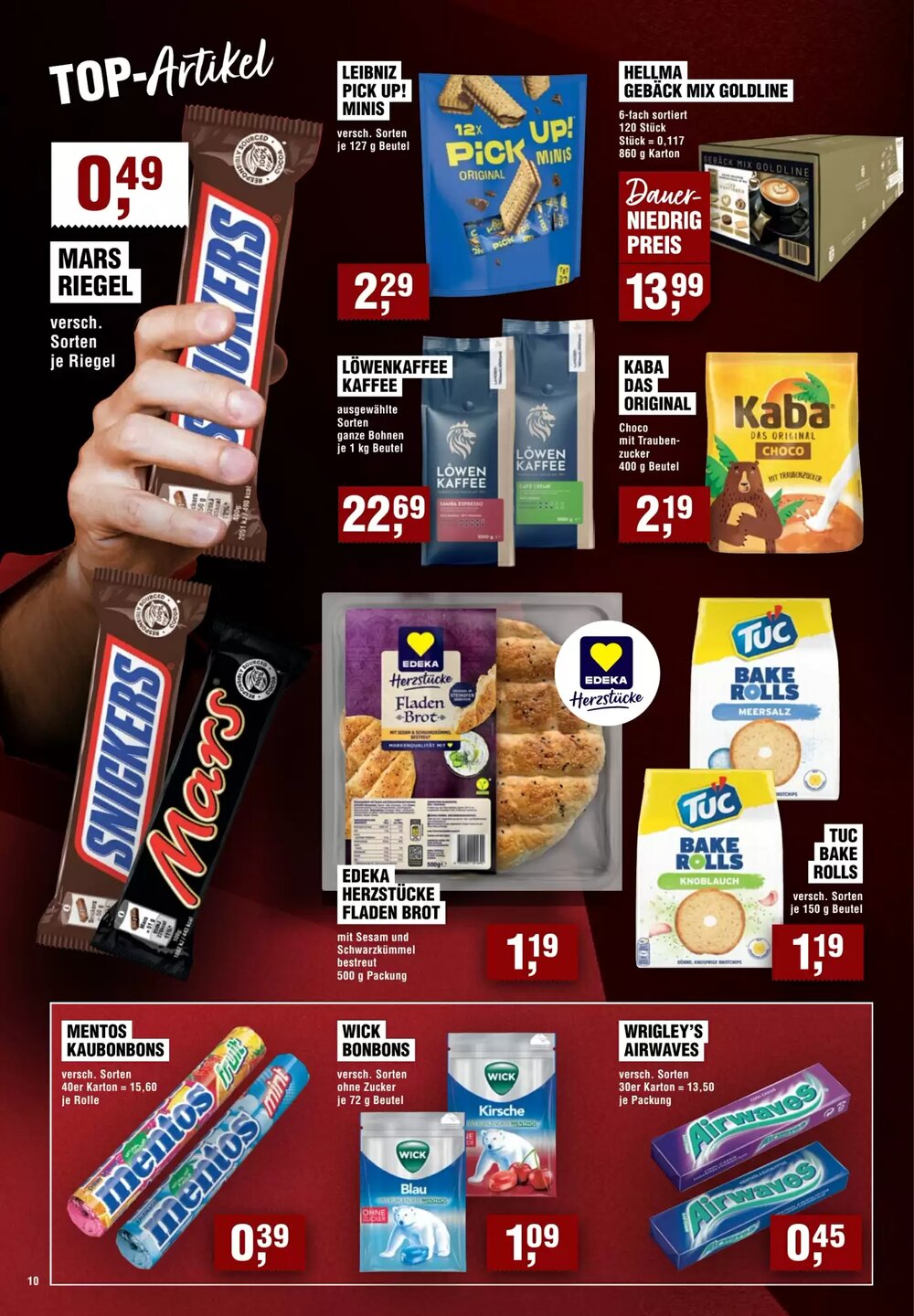 EDEKA Foodservice Prospekt (ab 01.01.2026) zum Blättern - Seite 10