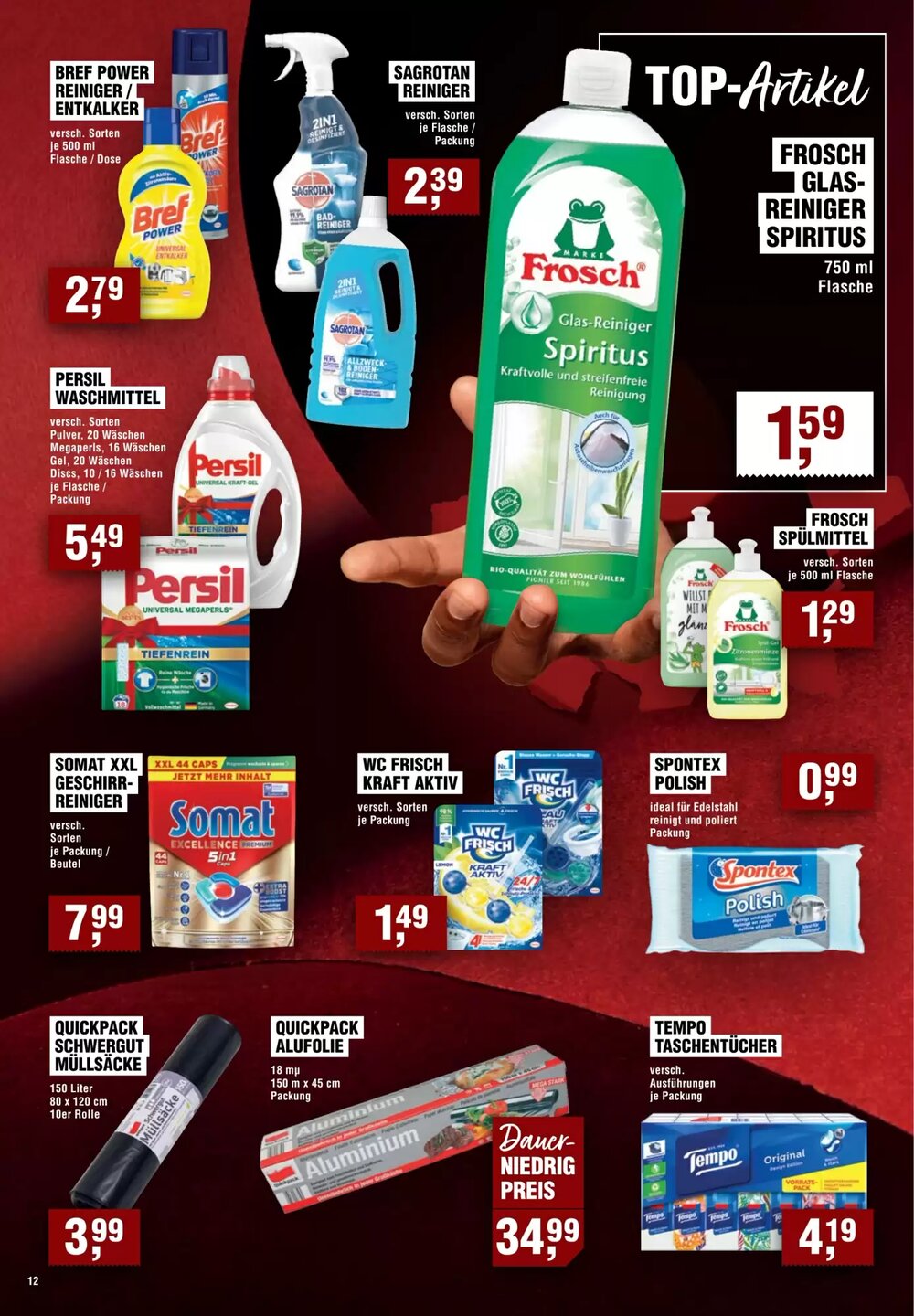 EDEKA Foodservice Prospekt (ab 01.01.2026) zum Blättern - Seite 12