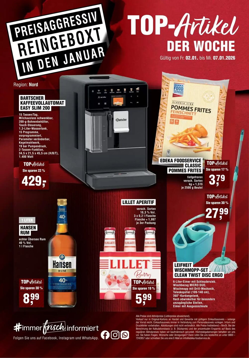 EDEKA Foodservice Prospekt (ab 01.01.2026) zum Blättern - Seite 14