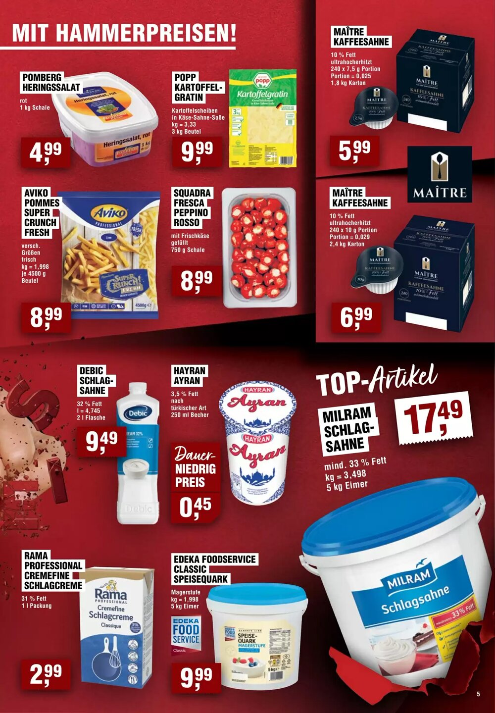 EDEKA Foodservice Prospekt (ab 01.01.2026) zum Blättern - Seite 5