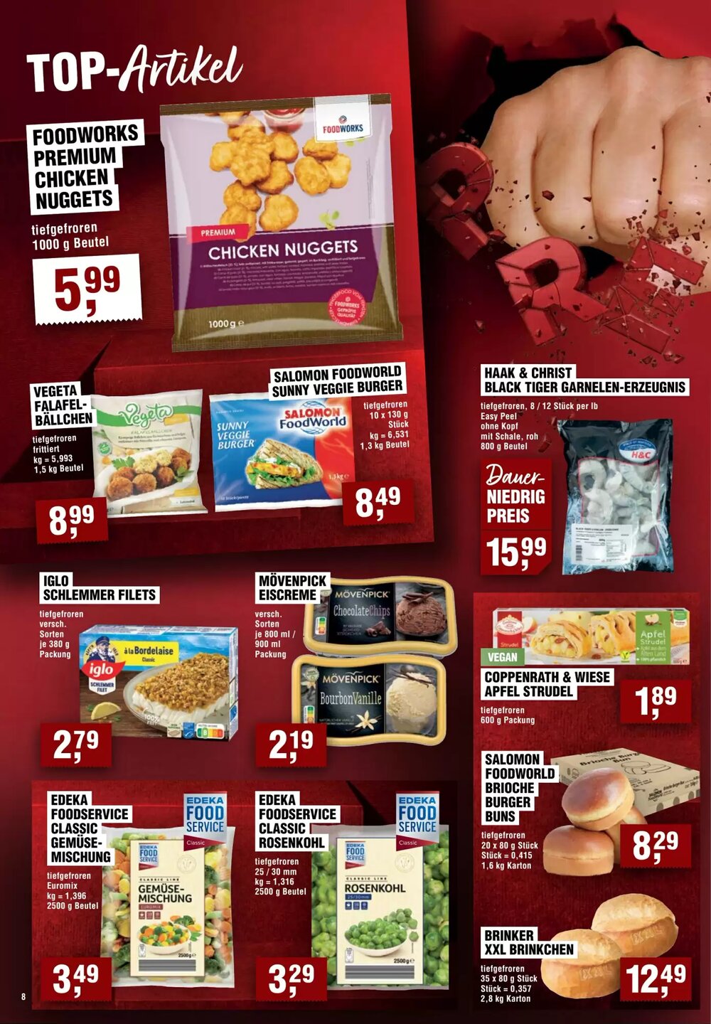 EDEKA Foodservice Prospekt (ab 01.01.2026) zum Blättern - Seite 8