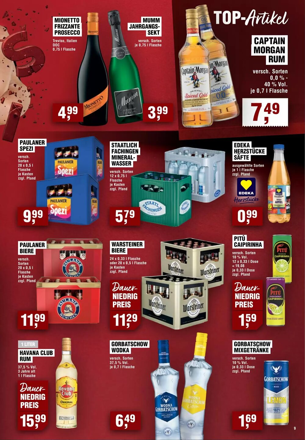 EDEKA Foodservice Prospekt (ab 01.01.2026) zum Blättern - Seite 9