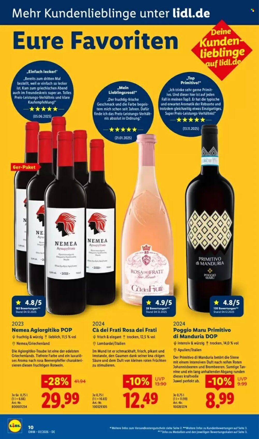Lidl Prospekt (ab 01.01.2026) zum Blättern - Seite 10