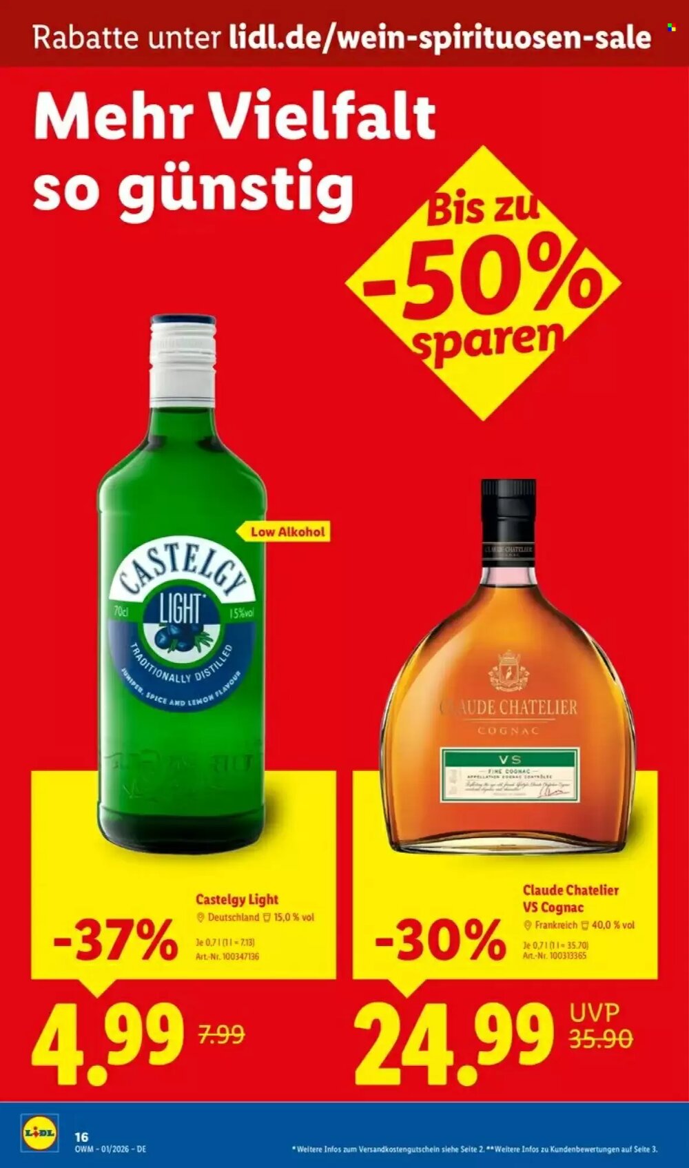 Lidl Prospekt (ab 01.01.2026) zum Blättern - Seite 16