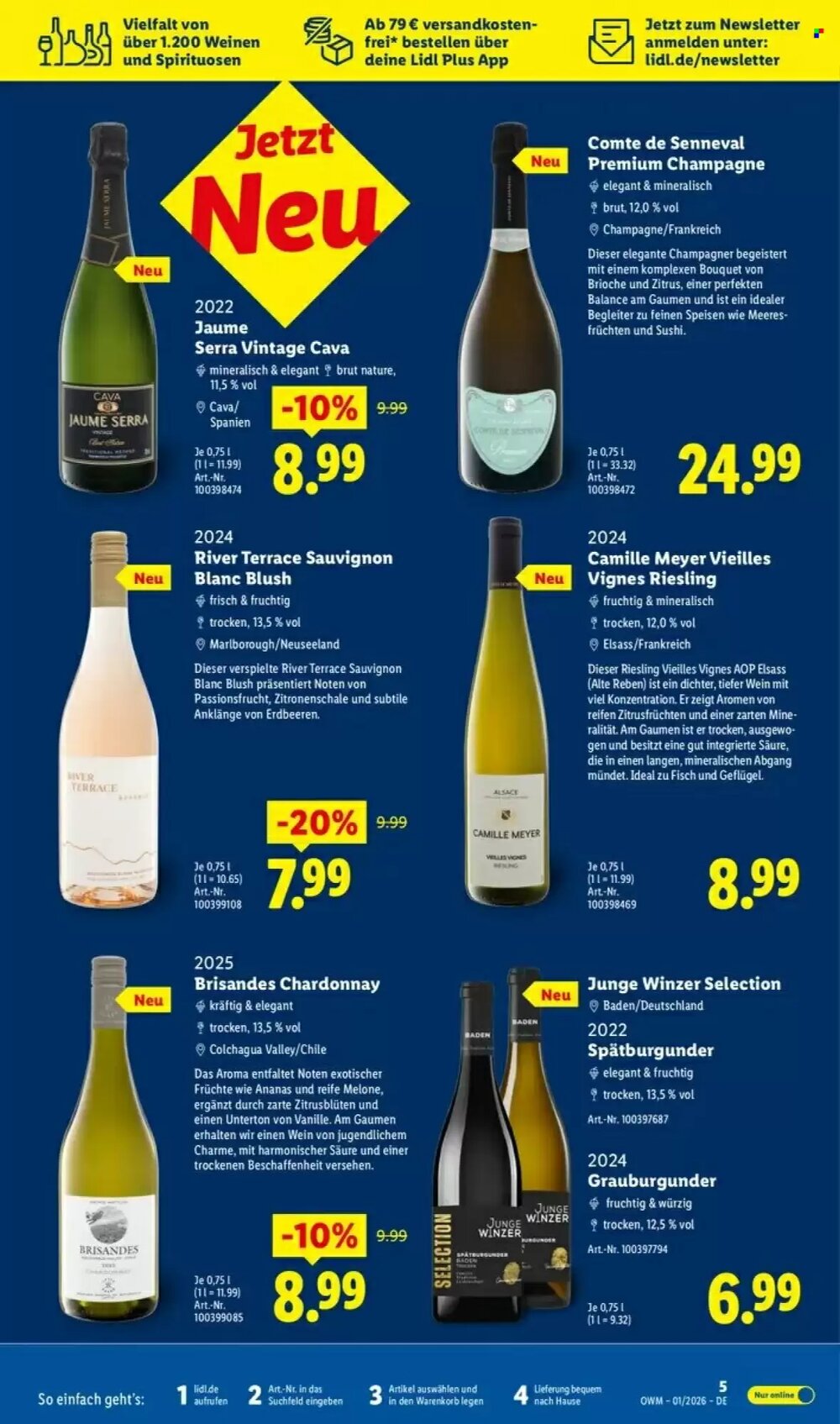 Lidl Prospekt (ab 01.01.2026) zum Blättern - Seite 5