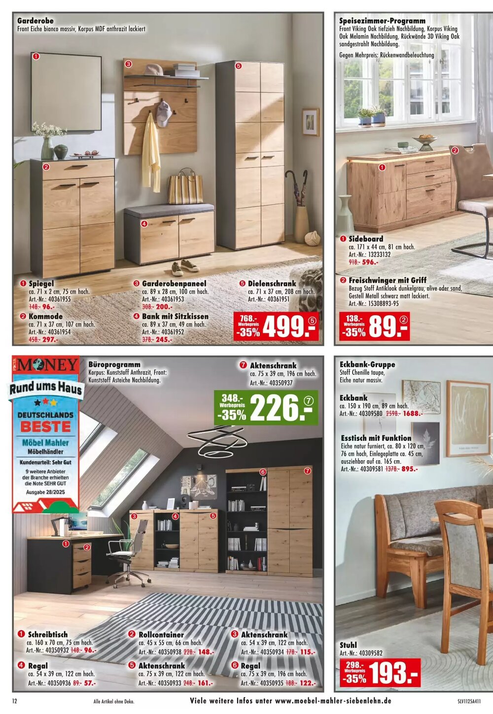 Möbel Mahler Prospekt (ab 01.01.2026) zum Blättern - Seite 12