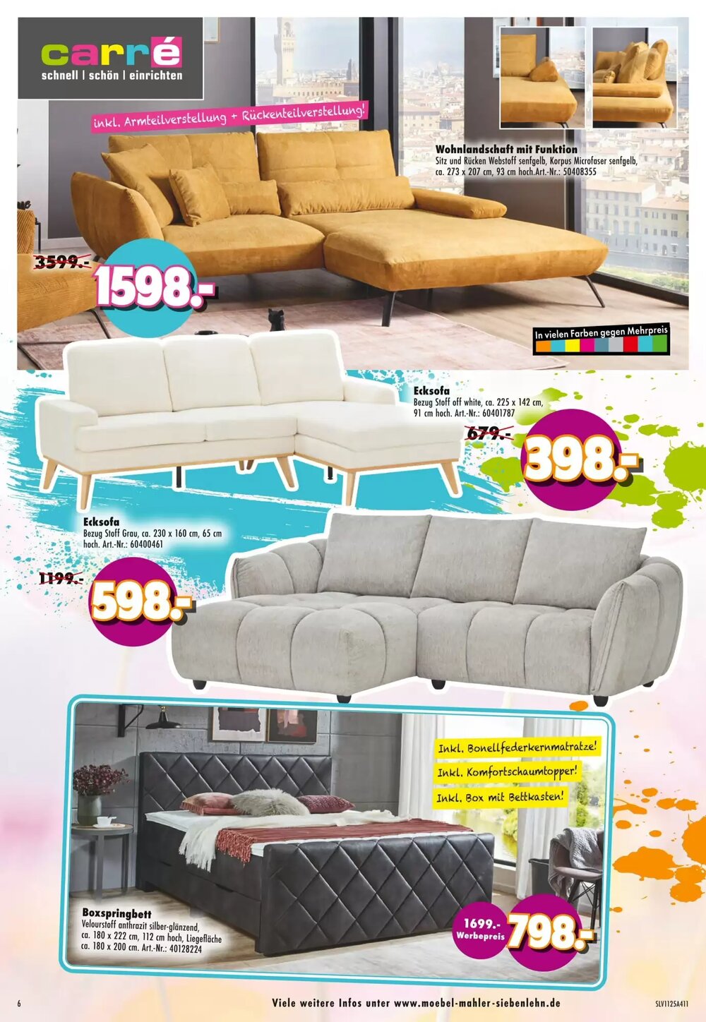 Möbel Mahler Prospekt (ab 01.01.2026) zum Blättern - Seite 6