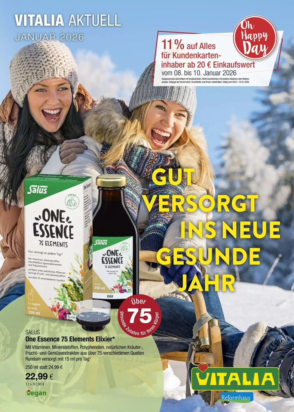 Vitalia Prospekt (ab 01.01.2026) zum Blättern - Seite 1