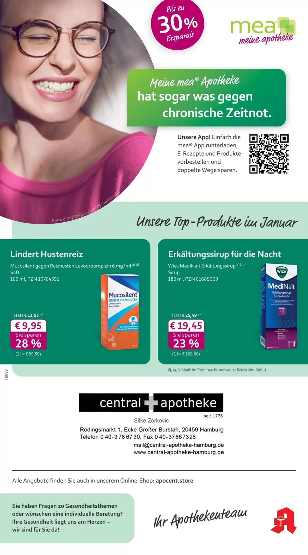 Mea Prospekt (ab 01.01.2026) zum Blättern - Seite 1