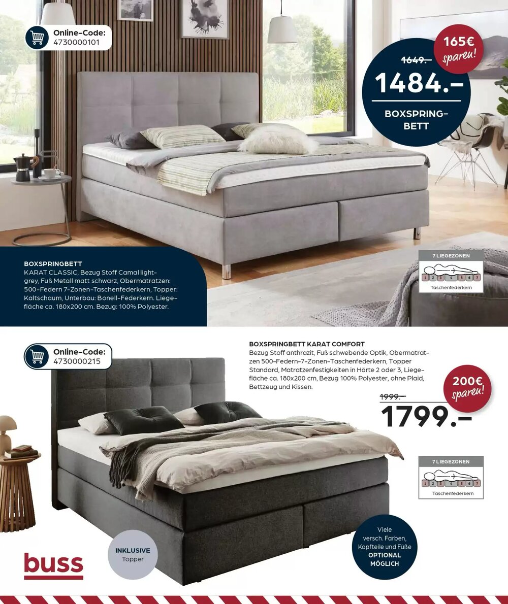 Möbel Buss Prospekt (ab 01.01.2026) zum Blättern - Seite 20