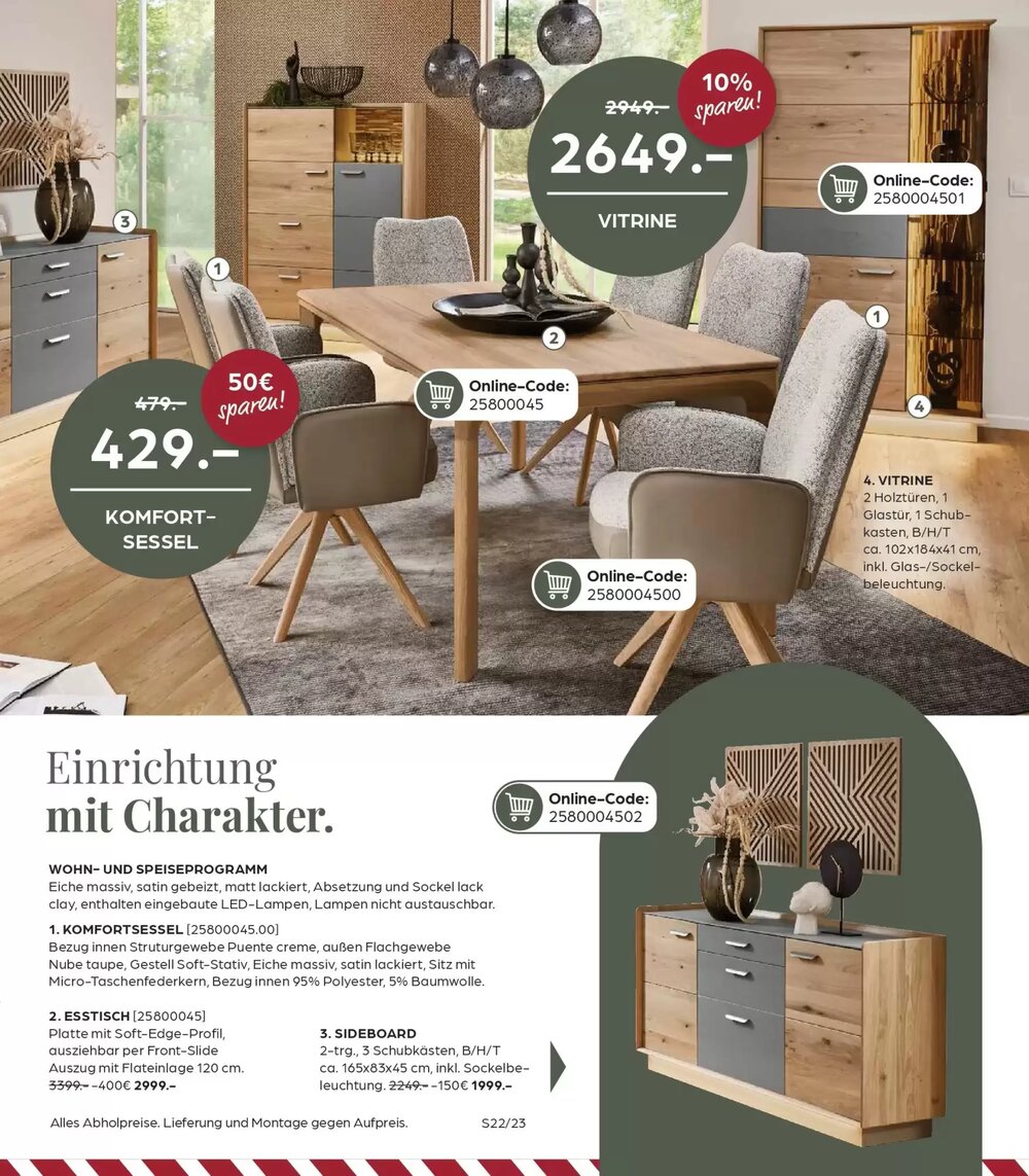 Möbel Buss Prospekt (ab 01.01.2026) zum Blättern - Seite 23