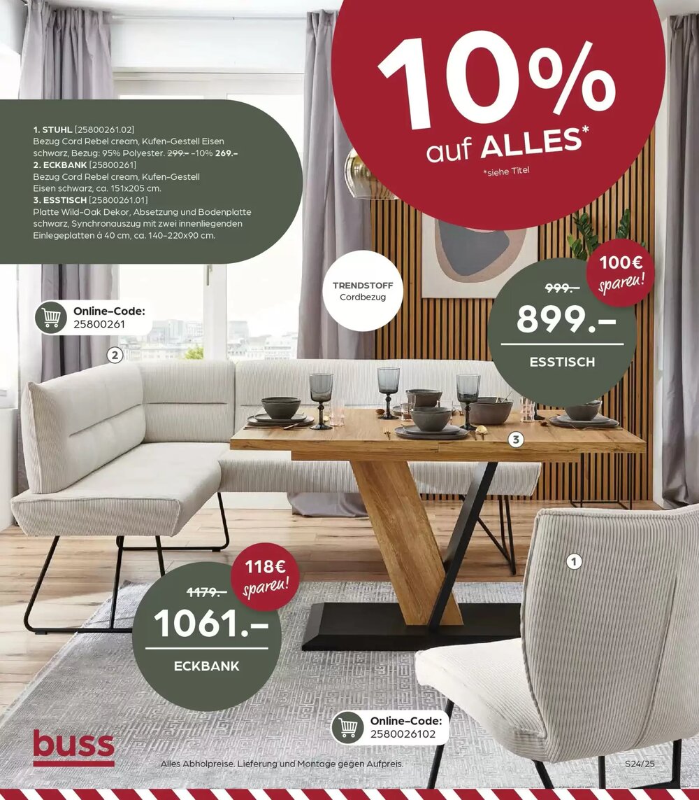 Möbel Buss Prospekt (ab 01.01.2026) zum Blättern - Seite 24
