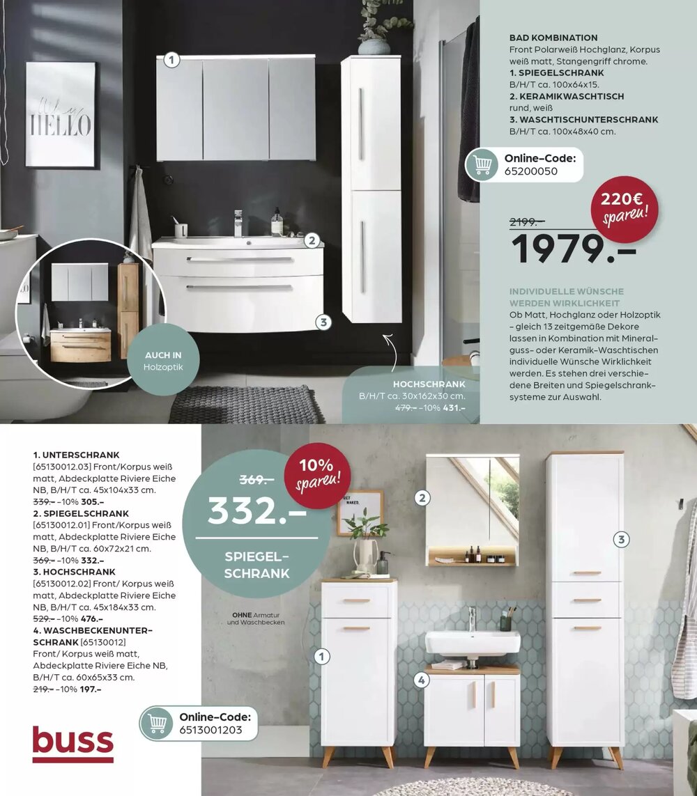 Möbel Buss Prospekt (ab 01.01.2026) zum Blättern - Seite 30