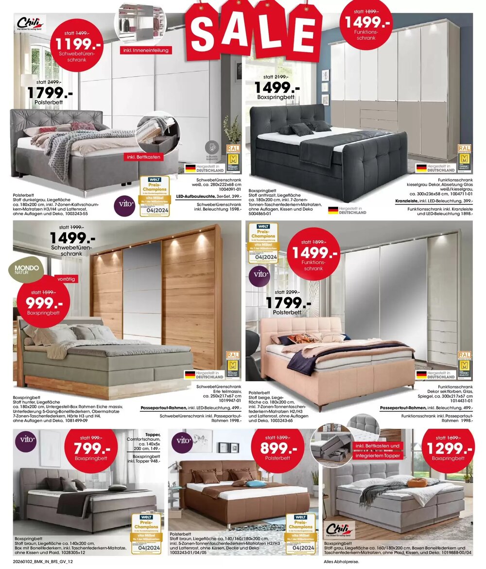 Möbel Martin Prospekt (ab 01.01.2026) zum Blättern - Seite 12
