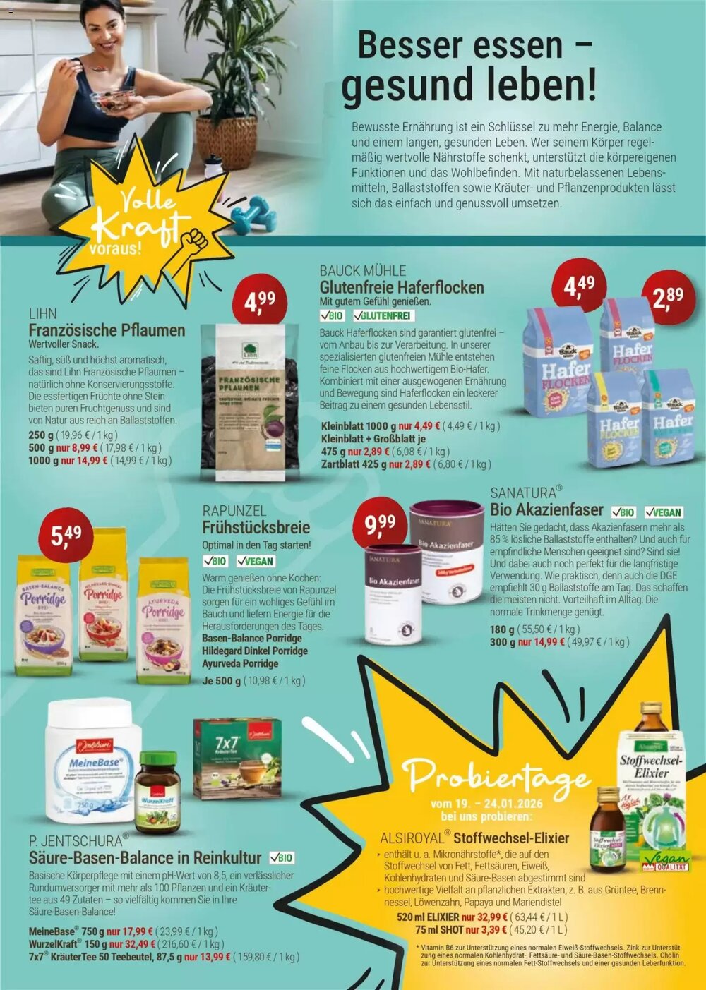 Reformhaus Bacher Prospekt (ab 01.01.2026) zum Blättern - Seite 3