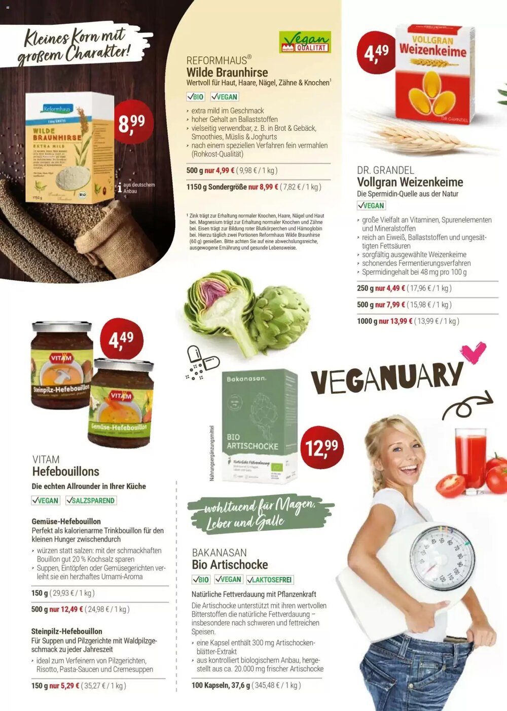 Reformhaus Bacher Prospekt (ab 01.01.2026) zum Blättern - Seite 4