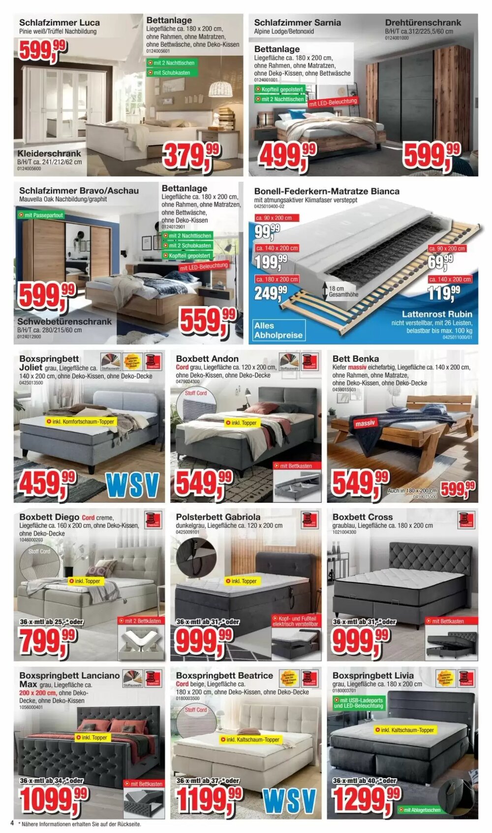 Möbelfundgrube Prospekt (ab 01.01.2026) zum Blättern - Seite 4