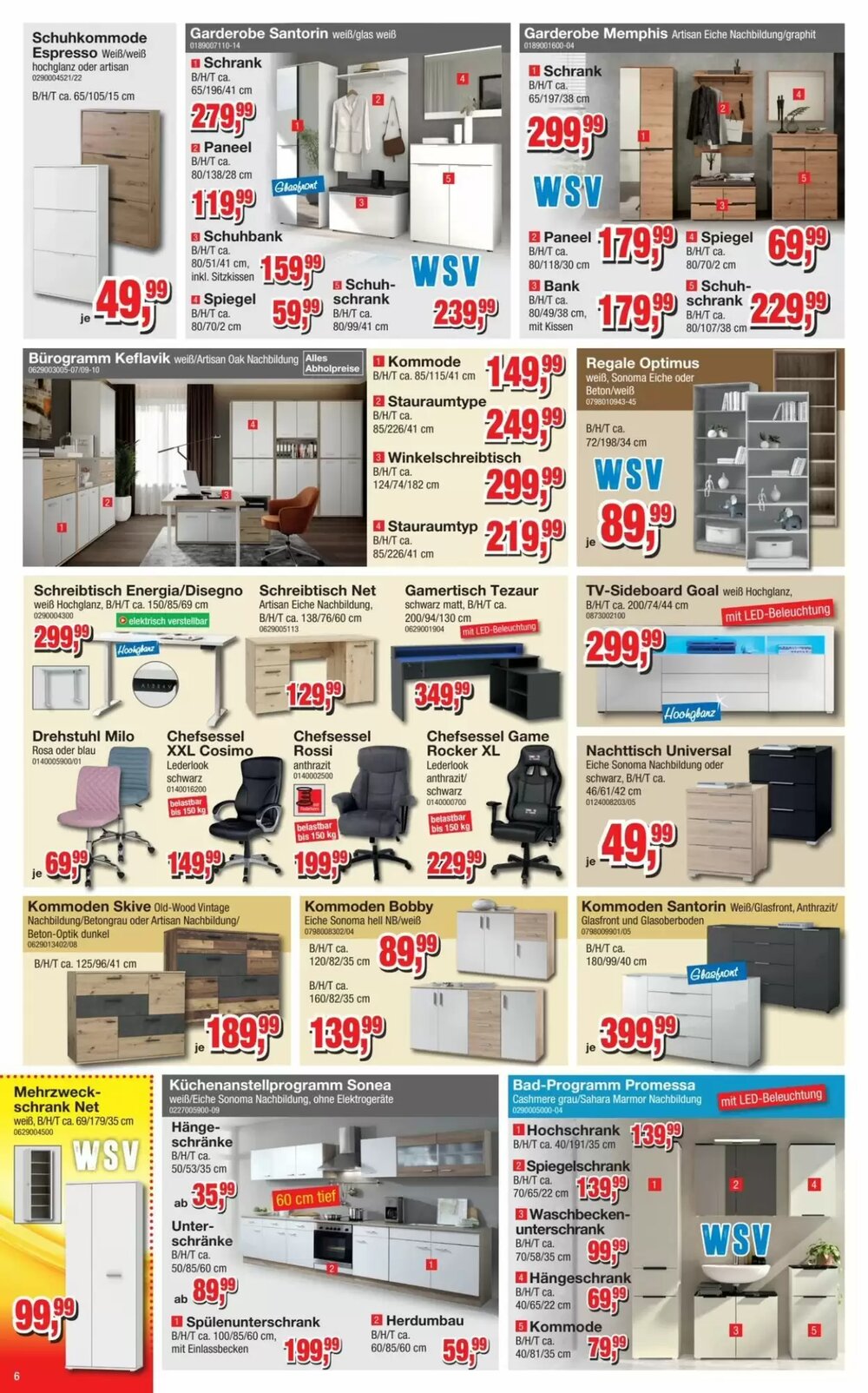 Möbelfundgrube Prospekt (ab 01.01.2026) zum Blättern - Seite 6