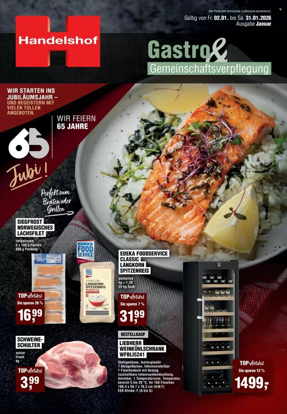 Handelshof Prospekt (ab 02.01.2026) zum Blättern - Seite 1