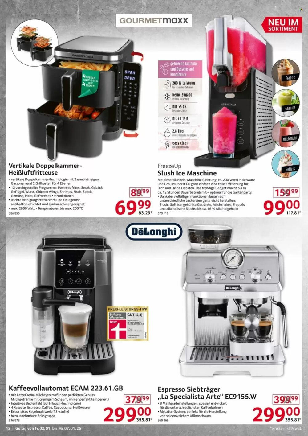 Selgros Prospekt (ab 02.01.2026) zum Blättern - Seite 12