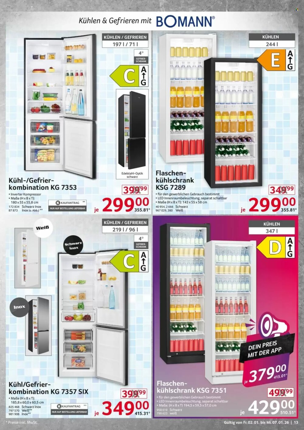 Selgros Prospekt (ab 02.01.2026) zum Blättern - Seite 13