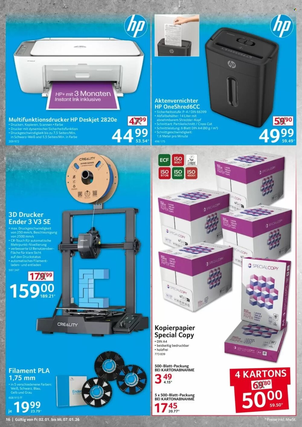 Selgros Prospekt (ab 02.01.2026) zum Blättern - Seite 16