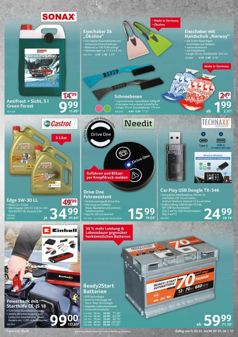 Selgros Prospekt (ab 02.01.2026) zum Blättern - Seite 17