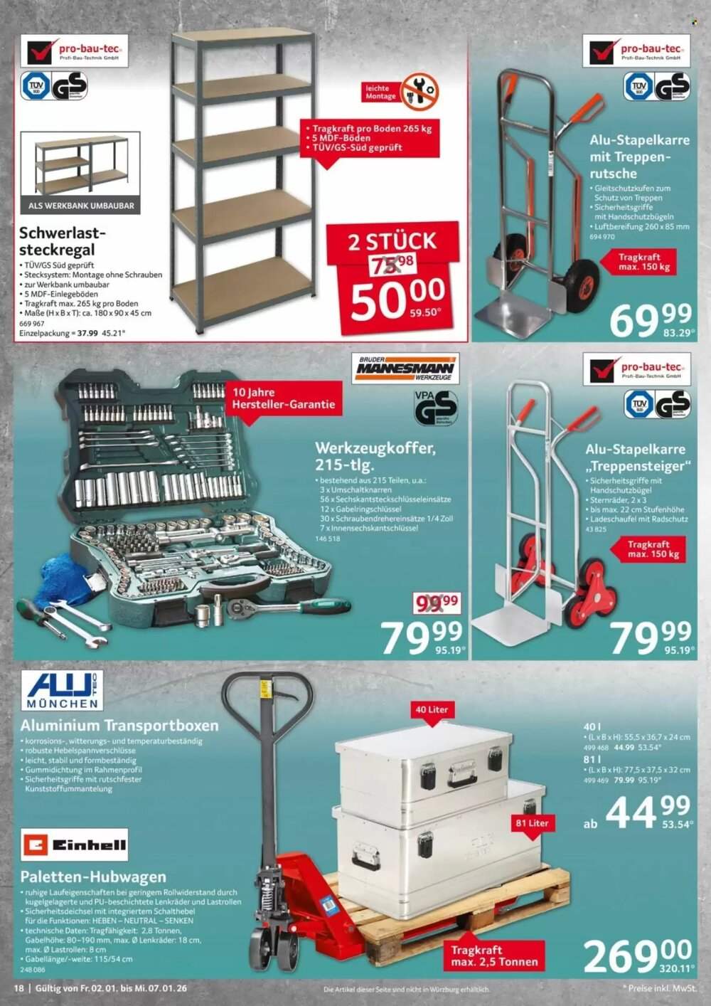Selgros Prospekt (ab 02.01.2026) zum Blättern - Seite 18