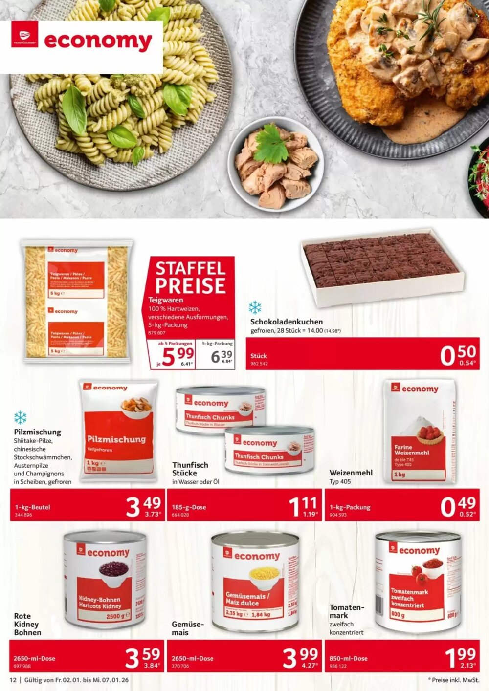 Selgros Prospekt (ab 02.01.2026) zum Blättern - Seite 12