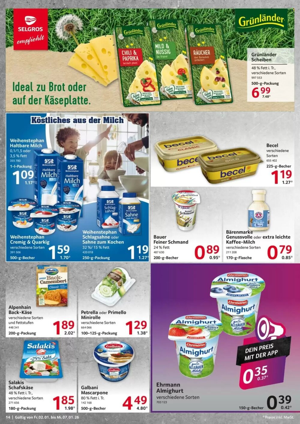 Selgros Prospekt (ab 02.01.2026) zum Blättern - Seite 14