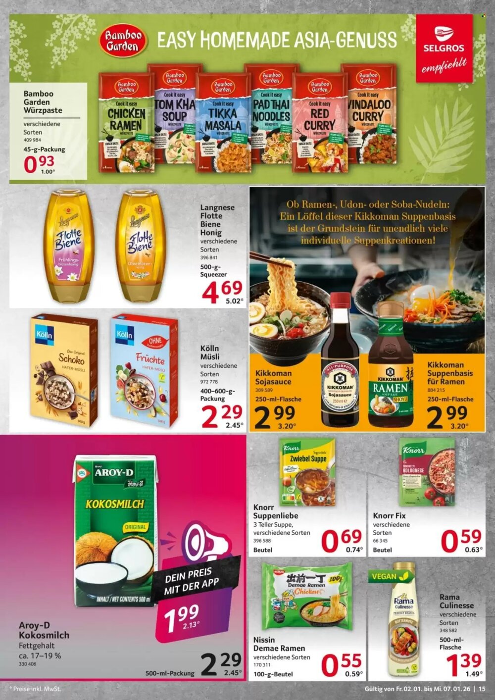 Selgros Prospekt (ab 02.01.2026) zum Blättern - Seite 15