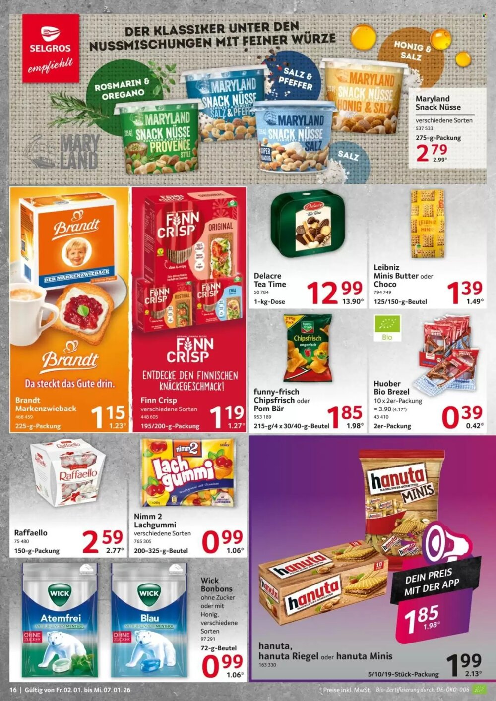 Selgros Prospekt (ab 02.01.2026) zum Blättern - Seite 16