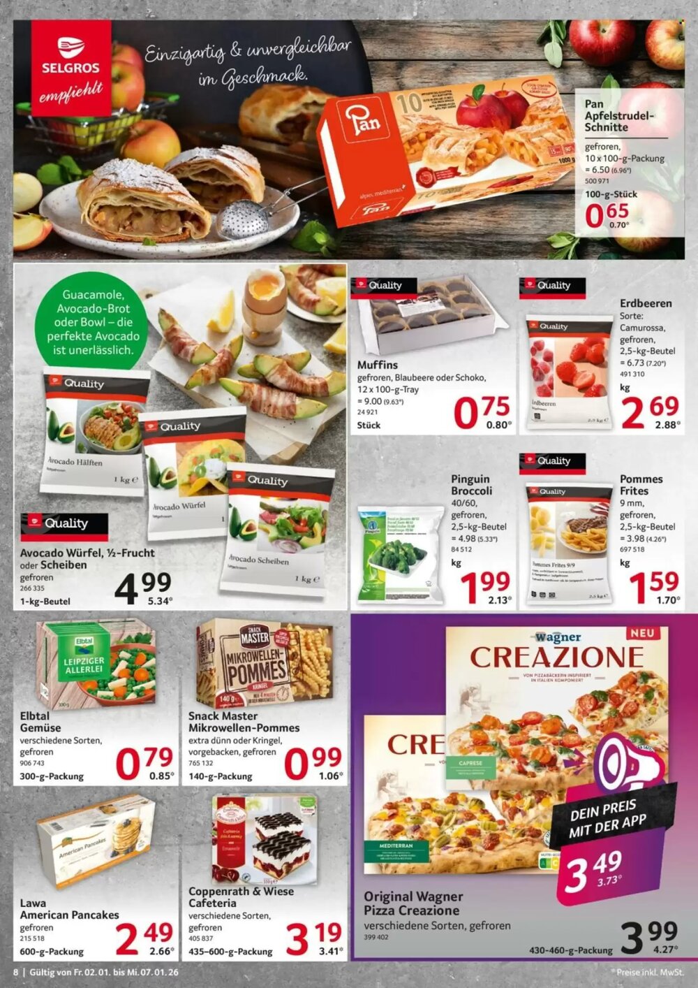 Selgros Prospekt (ab 02.01.2026) zum Blättern - Seite 8