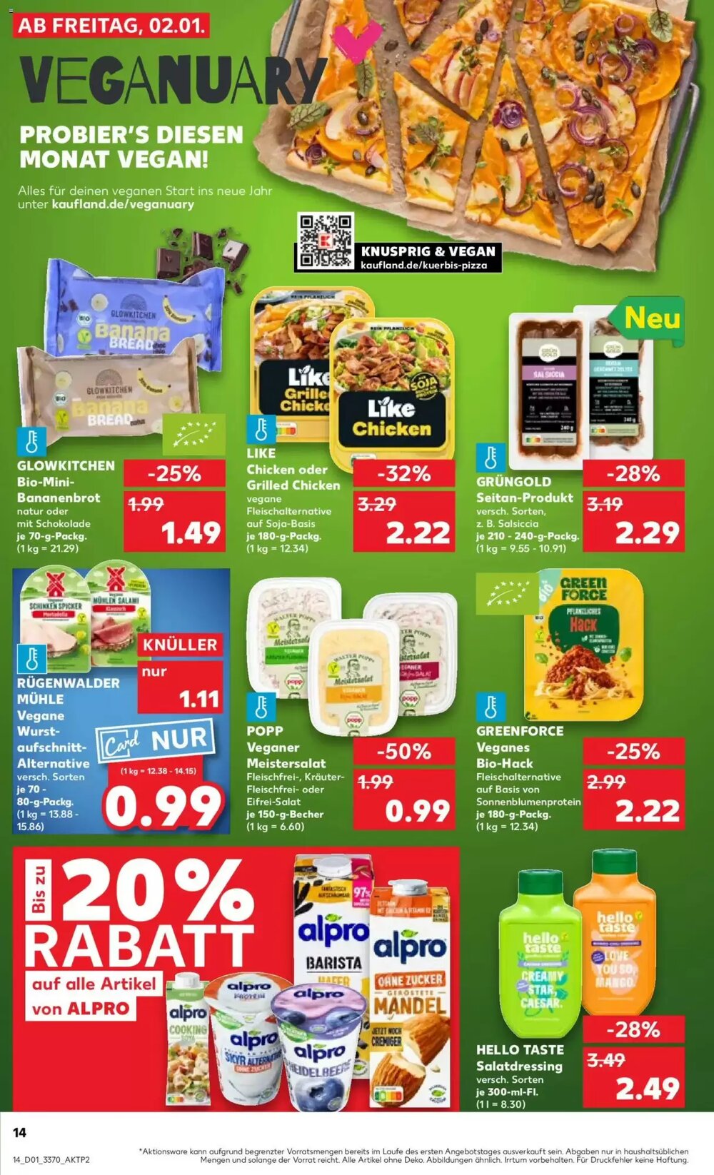 Kaufland Prospekt (ab 02.01.2026) zum Blättern - Seite 14