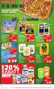 Kaufland Prospekt (ab 02.01.2026) zum Blättern - Seite 14