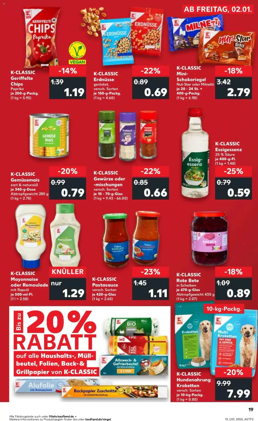 Kaufland Prospekt (ab 02.01.2026) zum Blättern - Seite 19