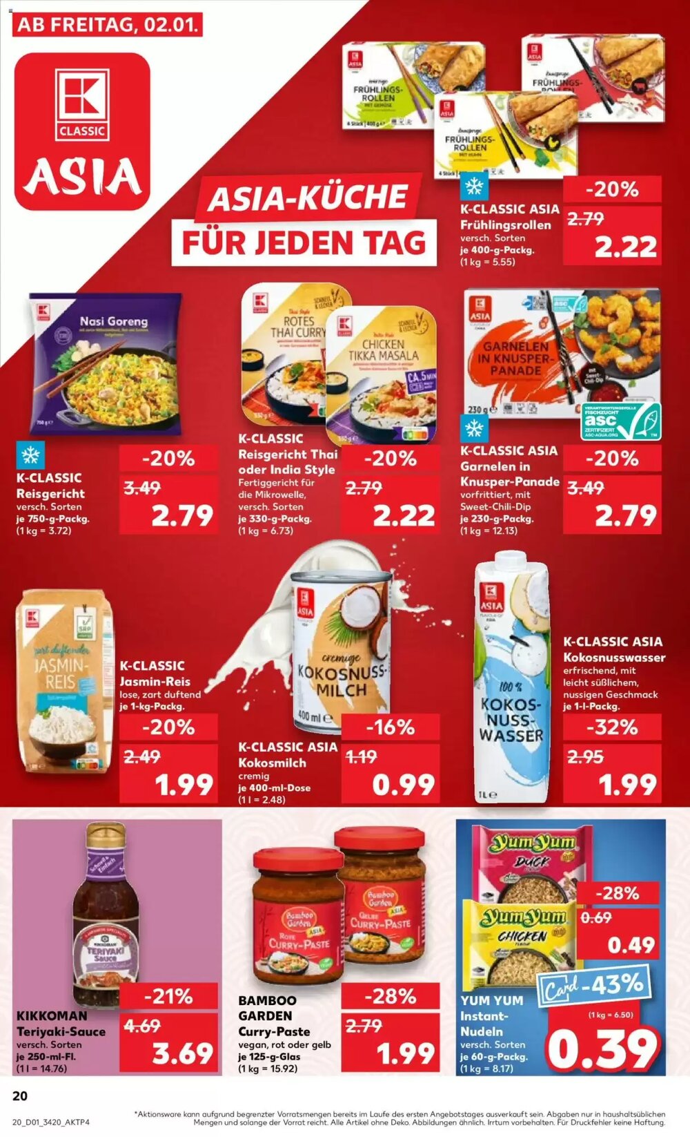 Kaufland Prospekt (ab 02.01.2026) zum Blättern - Seite 20
