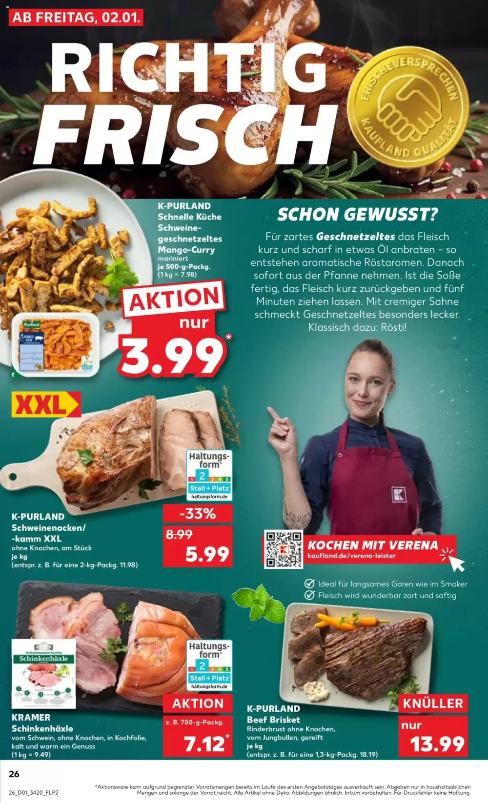 Kaufland Prospekt (ab 02.01.2026) zum Blättern - Seite 26