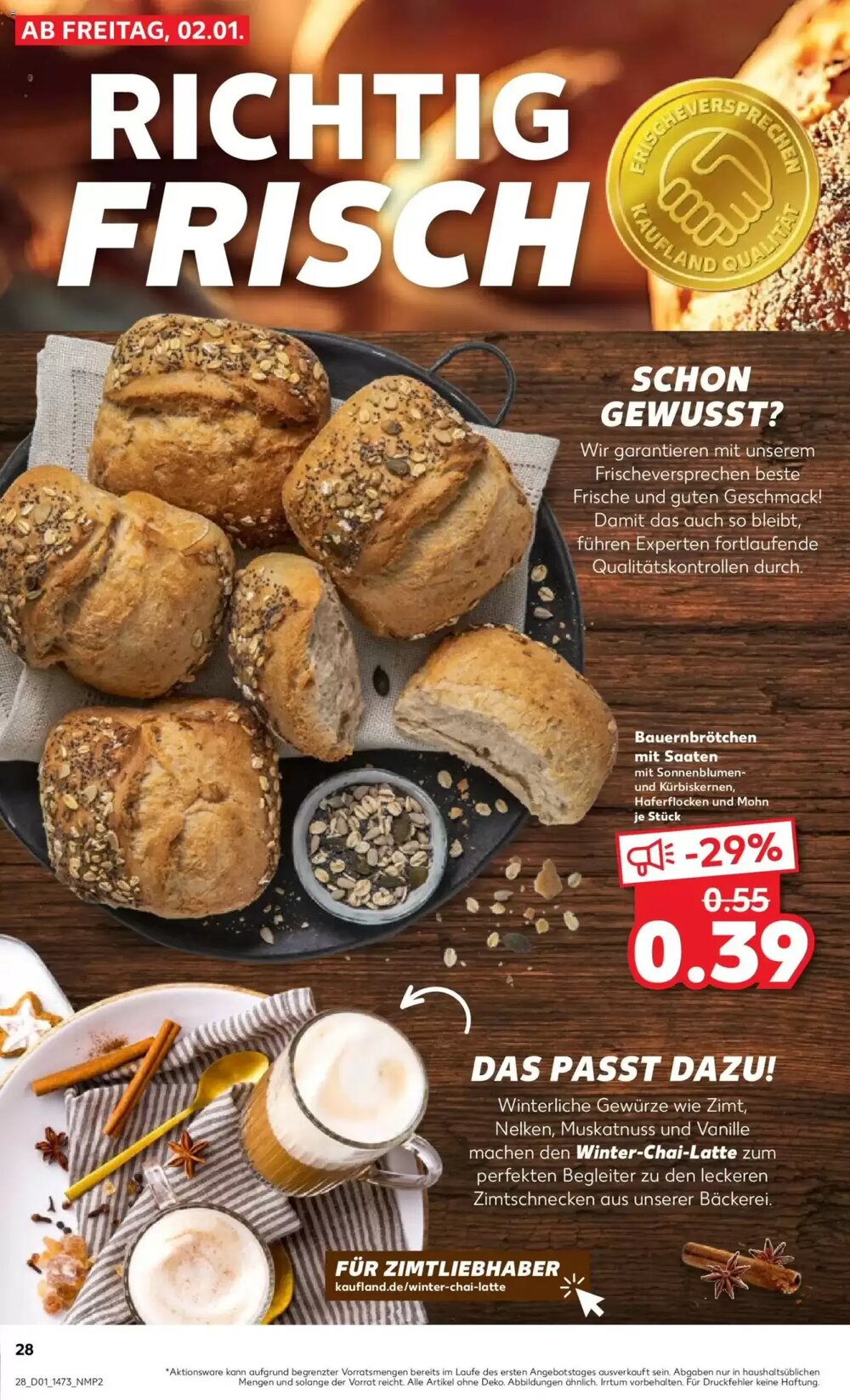 Kaufland Prospekt (ab 02.01.2026) zum Blättern - Seite 28