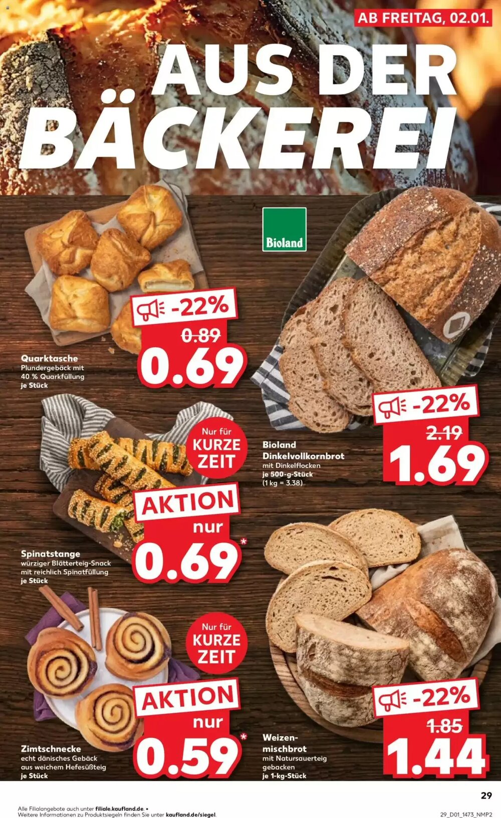 Kaufland Prospekt (ab 02.01.2026) zum Blättern - Seite 29