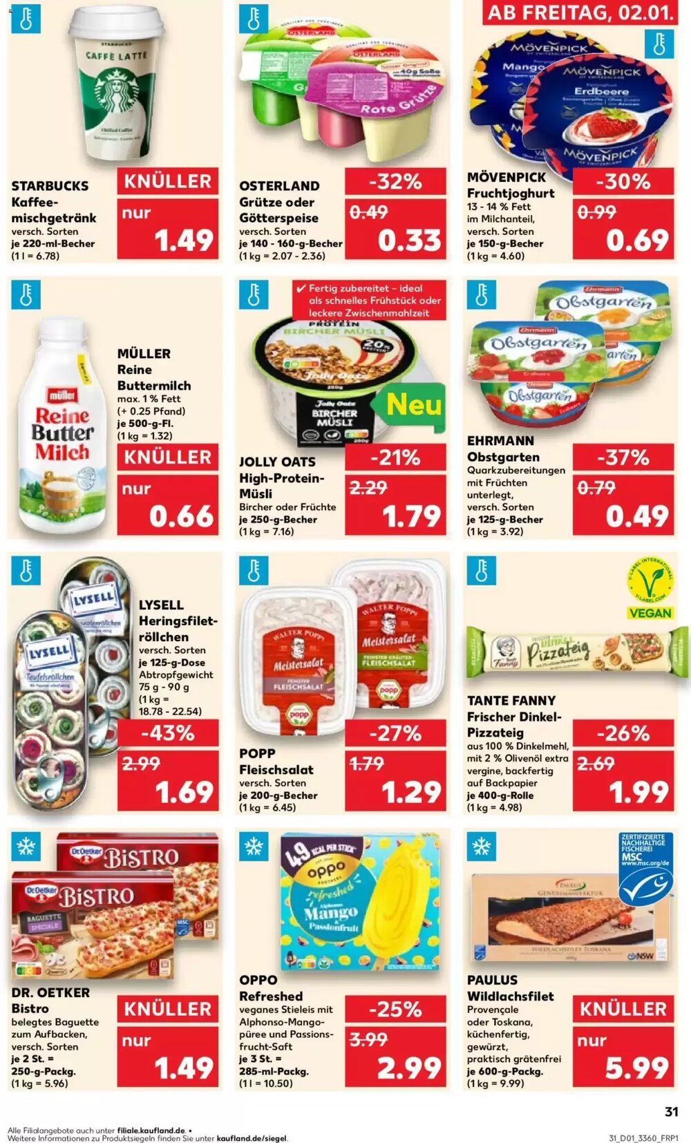 Kaufland Prospekt (ab 02.01.2026) zum Blättern - Seite 31