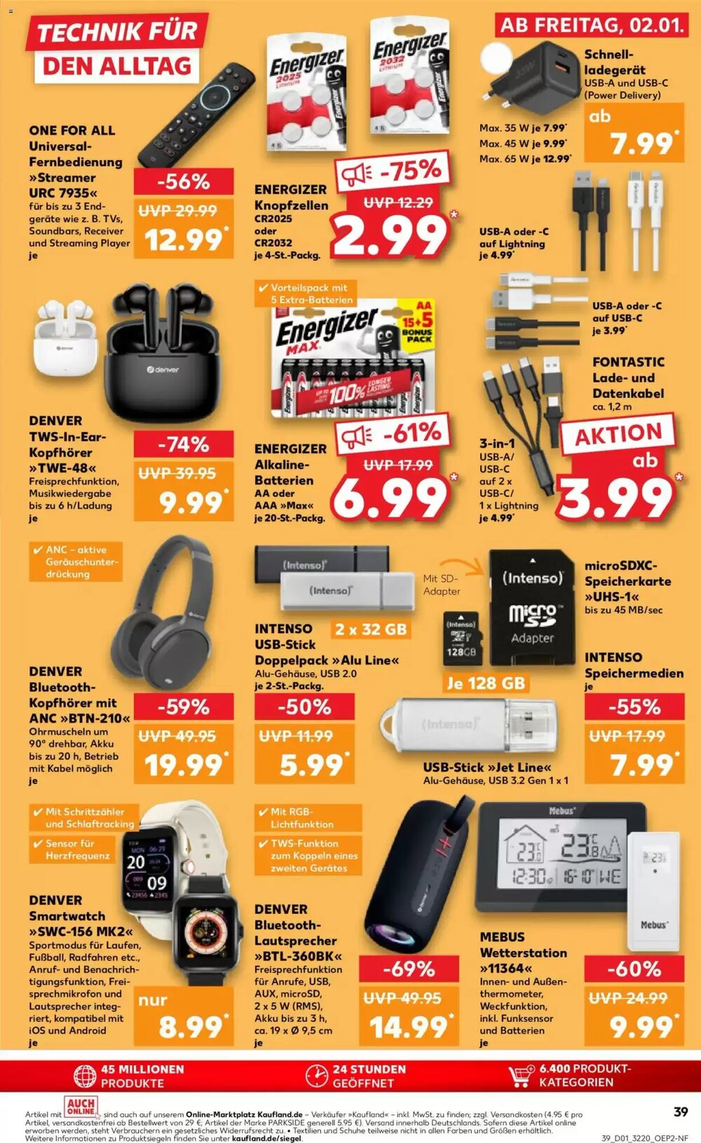 Kaufland Prospekt (ab 02.01.2026) zum Blättern - Seite 39
