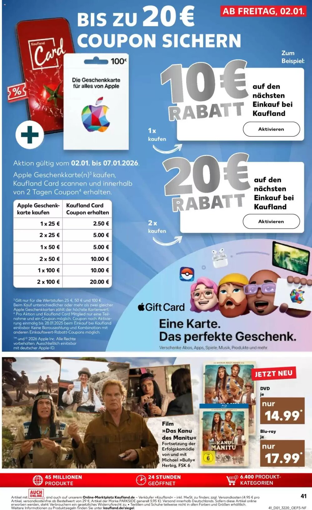 Kaufland Prospekt (ab 02.01.2026) zum Blättern - Seite 41