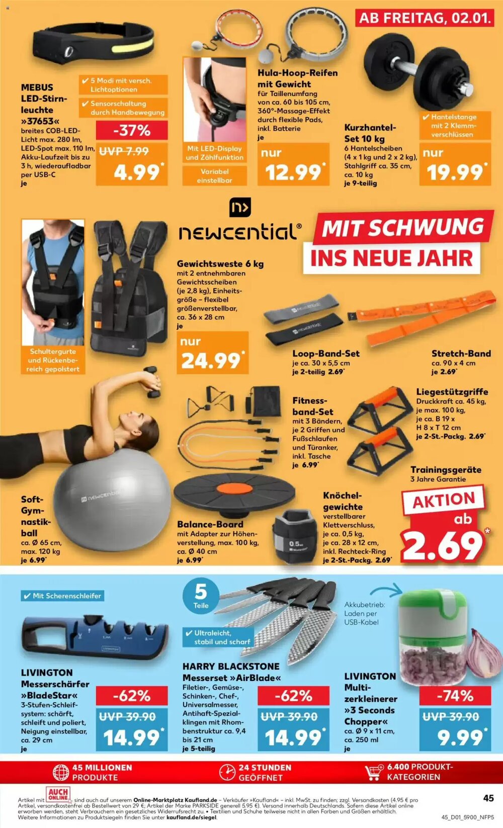 Kaufland Prospekt (ab 02.01.2026) zum Blättern - Seite 45