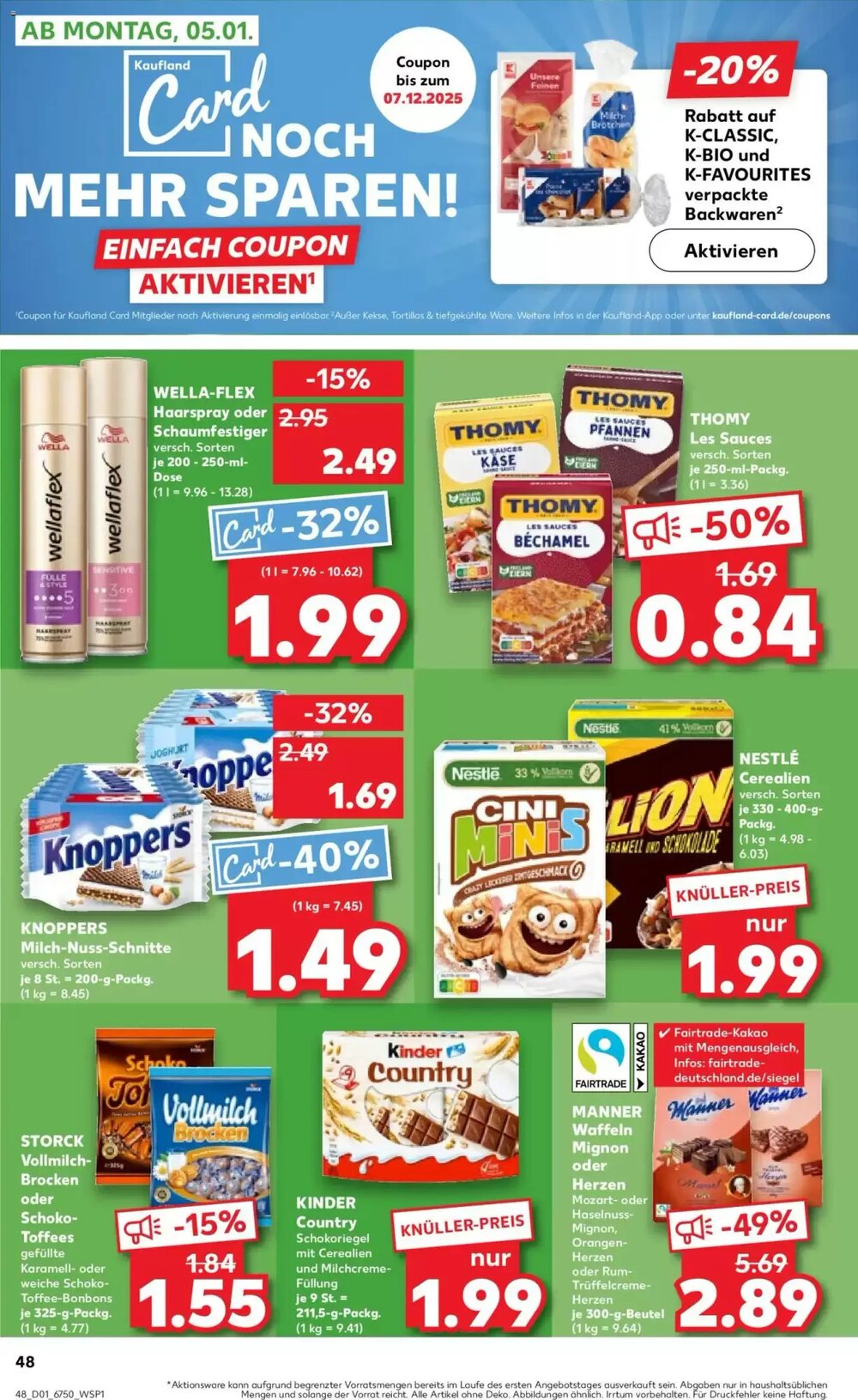 Kaufland Prospekt (ab 02.01.2026) zum Blättern - Seite 48