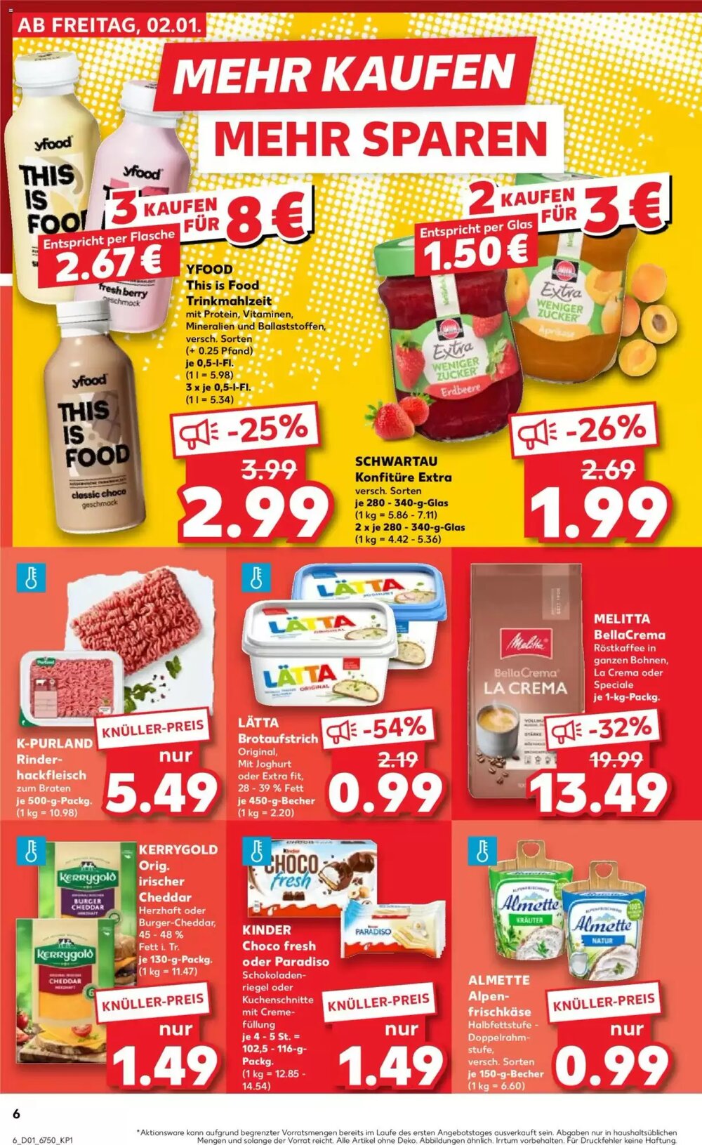 Kaufland Prospekt (ab 02.01.2026) zum Blättern - Seite 6